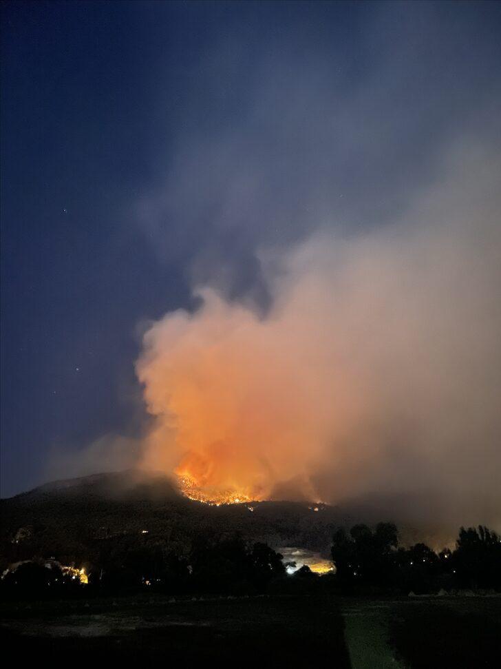 GÜNCELEME - Muğla'da çıkan orman yangınına müdahale ediliyor G3