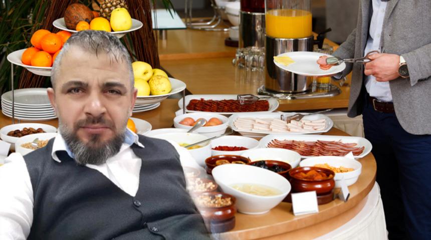 Konakladığı lüks otelde kahvaltı yaptı, hayatı altüst oldu