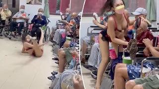 Tekerlekli sandalyedeki yaşlılar için striptizci tuttular! O huzurevi açıkladı: 'Çok üzgünüz'