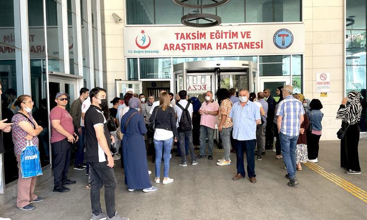 Taksim Eğitim ve Araştırma Hastanesi'ndeki küçük çaplı yangın söndürüldü G1