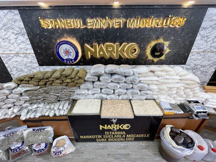 İstanbul'da 367 kilo 450 gram uyuşturucu ele geçirildi G2