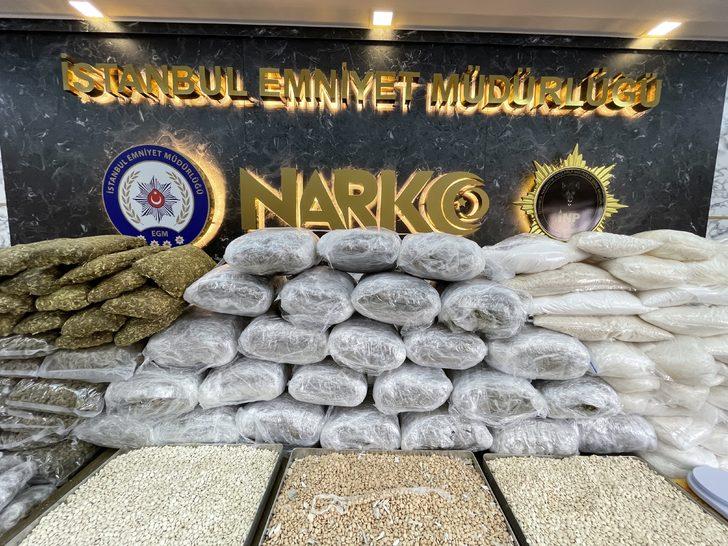İstanbul'da 367 kilo 450 gram uyuşturucu ele geçirildi G4