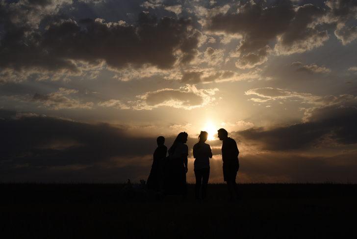 Kuyucuk Gölü doğaseverlerin kamp alanı oldu G3