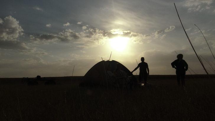 Kuyucuk Gölü doğaseverlerin kamp alanı oldu G4