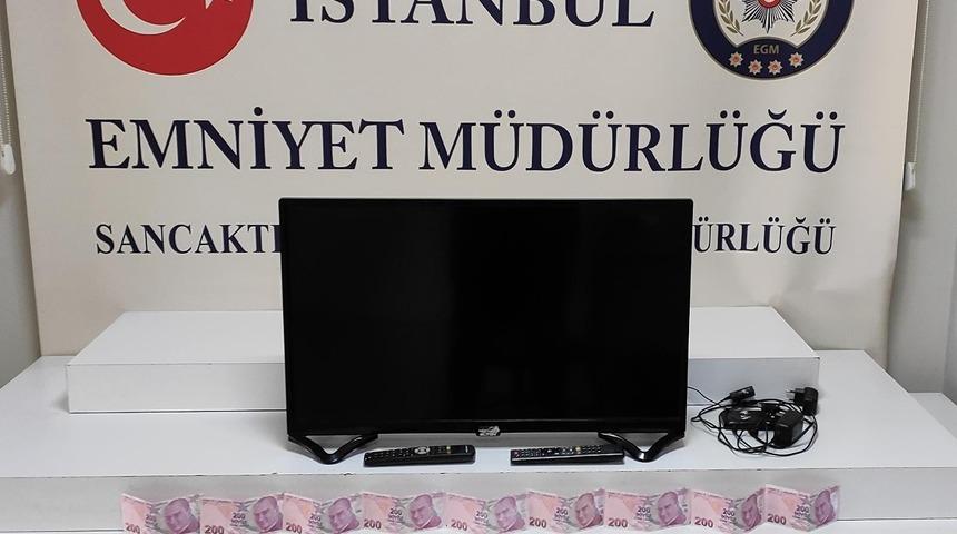 Sancaktepe'de sahte parayla alışveriş yapan şüpheli gözaltına alındı