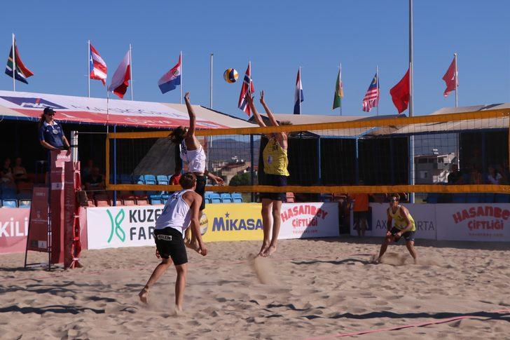 19 Yaş Altı Dünya Plaj Voleybolu Şampiyonası, İzmir'de başladı G1