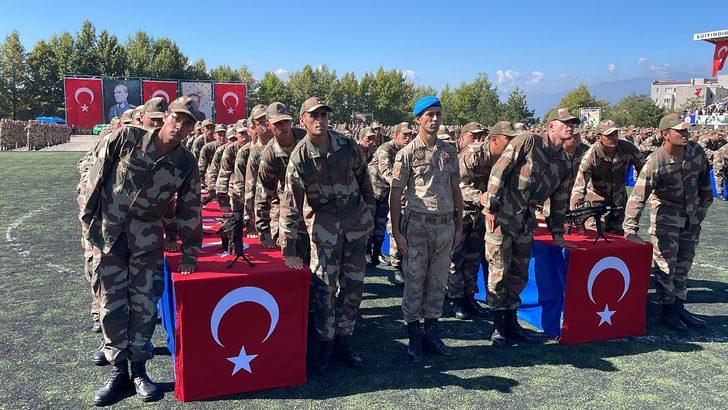 Karabük'te 1963 bedelli asker yemin etti G3