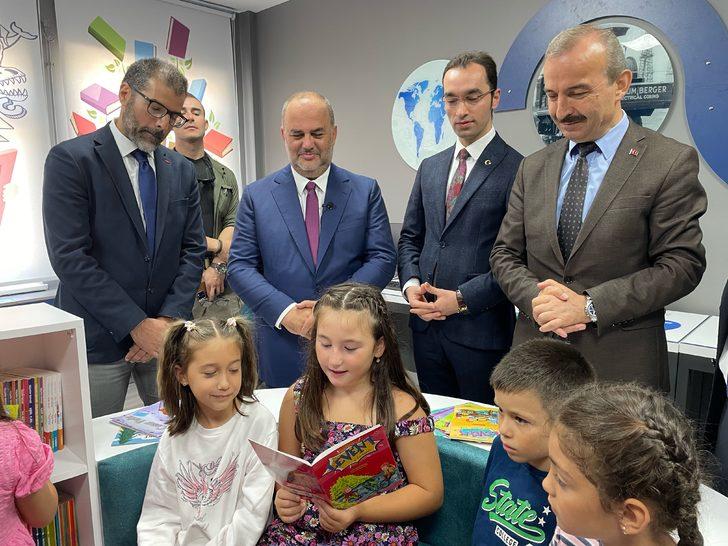TPAO'nun Zonguldak'taki ilkokulda yenilediği kütüphane ve sınıflar törenle açıldı G2