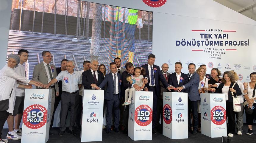 KİPTAŞ'ın İstanbul'daki tek yapıların dönüşümüne yönelik projesi Kadıköy'de başladı