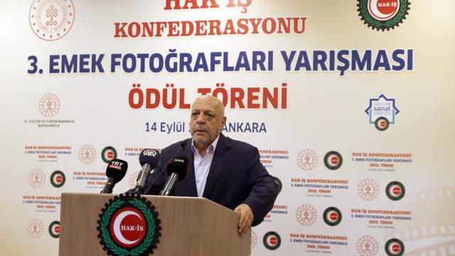 HAK-İŞ Genel Başkanı Arslan: Çalışanların vergi dilimleri yüzde 10 ile sınırlandırılmalı