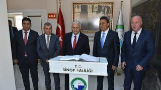 AK Parti Genel Başkanvekili Binali Yıldırım, Sinop'ta konuştu: