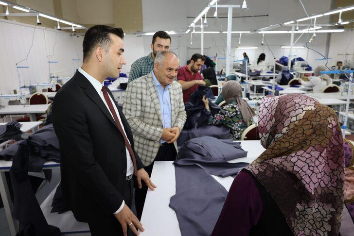 Kayseri'de atölyeye dönüştürülen düğün salonu kadınlara iş kapısı oldu G2