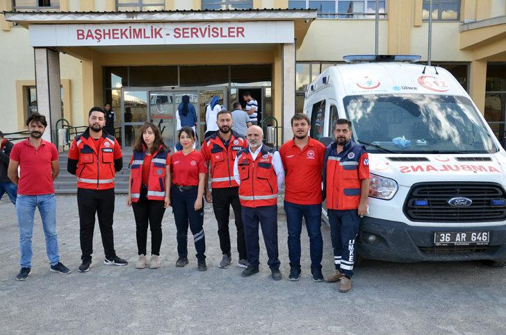Kars'ta hastanede yangın tatbikatı G4