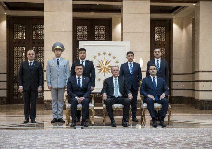 Türkmenistan Büyükelçisi Ishanguliyev, Cumhurbaşkanı Erdoğan'a güven mektubu sundu G5