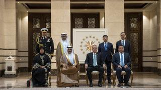 Kuveyt Büyükelçisi Alenzi, Cumhurbaşkanı Erdoğan'a güven mektubu sundu