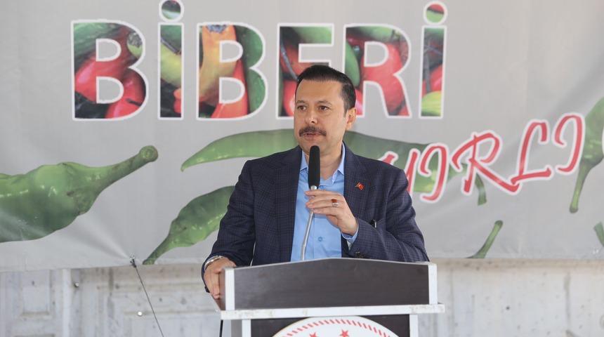 İzmir'in 35. tescilli ürünü Arslanlar biberi tanıtıldı