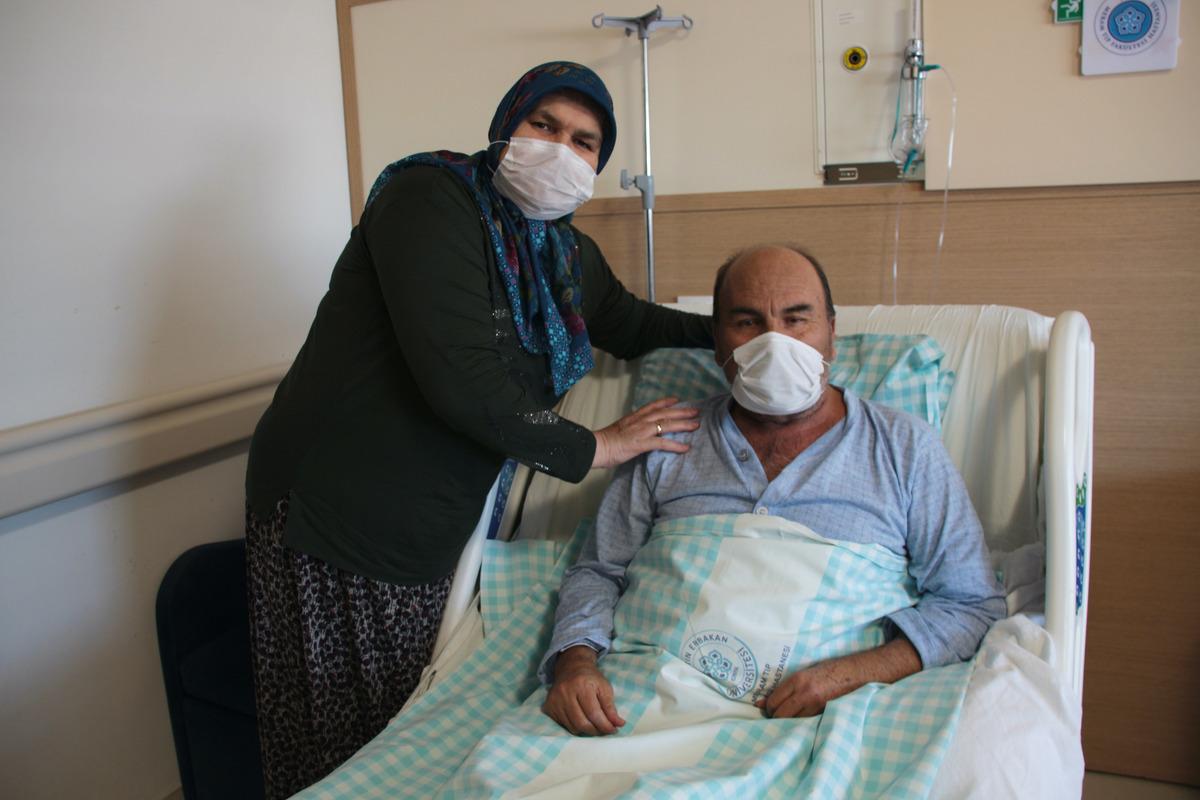Konya'da 12 yıl bekledikten sonra b&ouml;brek nakledilen hasta, bağış&ccedil;ı aileye minnettar