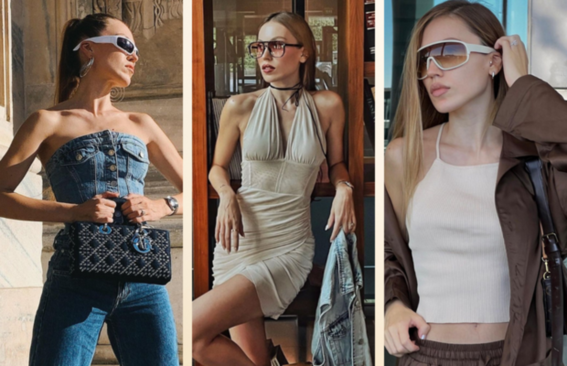 Duygu Özaslan'ın çok sevilen tarzını benimsemek isteyenlere güneş gözlüğü tavsiyeleri