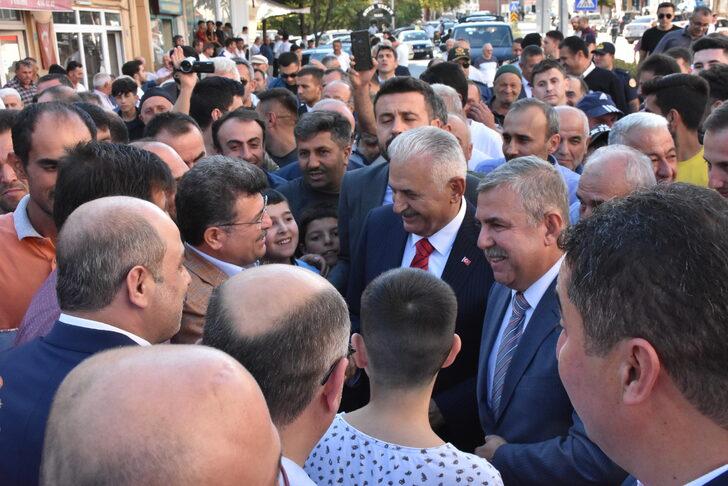 AK Parti Genel Başkanvekili Binali Yıldırım, Durağan ve Saraydüzü'nde konuştu: G1