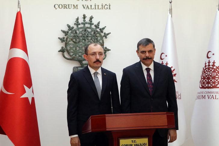 Ticaret Bakanı Mehmet Muş, Çorum'da ziyaretlerde bulundu G5