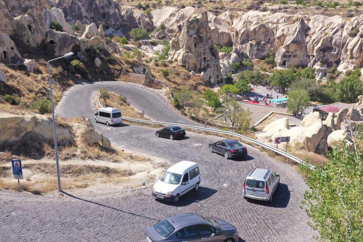 Kapadokya'da yol çalışmasında peribacalarının yıkıldığı iddiasına yalanlama G2