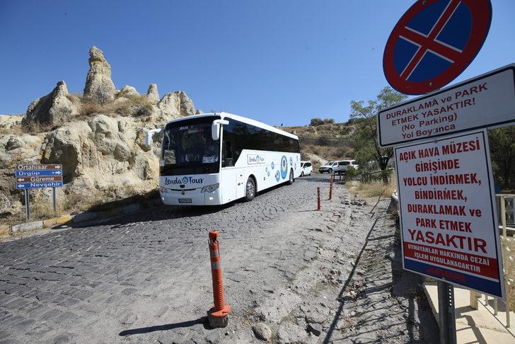 Kapadokya'da yol çalışmasında peribacalarının yıkıldığı iddiasına yalanlama G4