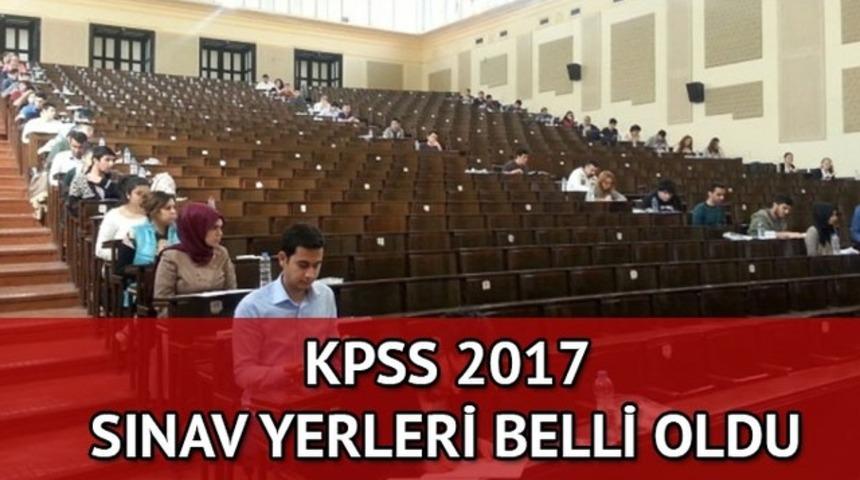 KPSS Lisans sınav yerleri belli oldu! 2017 KPSS sınava giriş belgesi için tıkla!