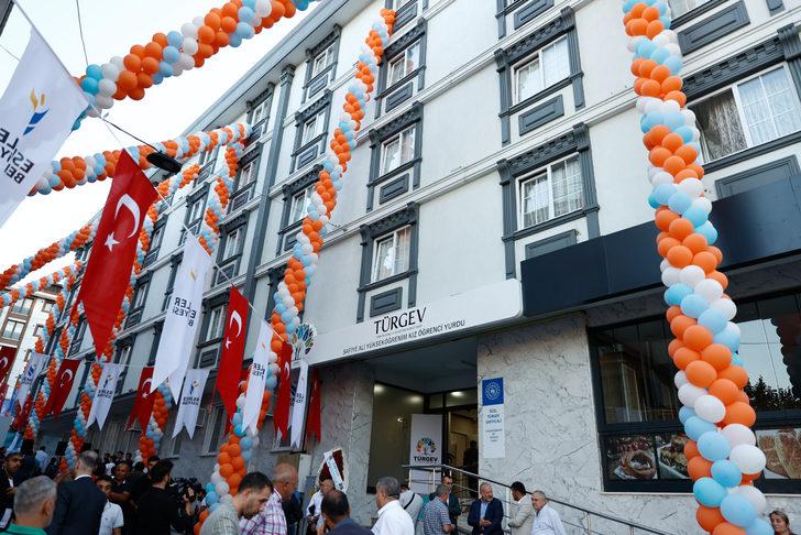 TÜRGEV Esenler Safiye Ali Yükseköğrenim Kız Öğrenci Yurdu törenle hizmete açıldı G1
