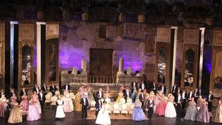 29. Uluslararası Aspendos Opera ve Bale Festivali'nde La Traviata operası sahnelendi