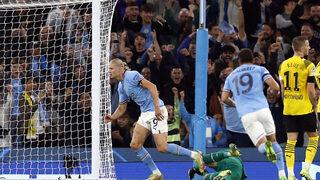 Haaland, Manchester City'ye can verip eski takımını yıktı!
