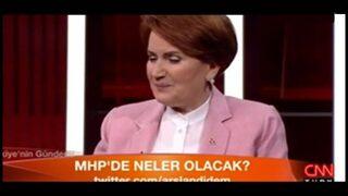 Meral Akşener'in canlı yayında duygusal anları
