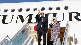 Cumhurbaşkanı Erdoğan Özbekistan'a gitti