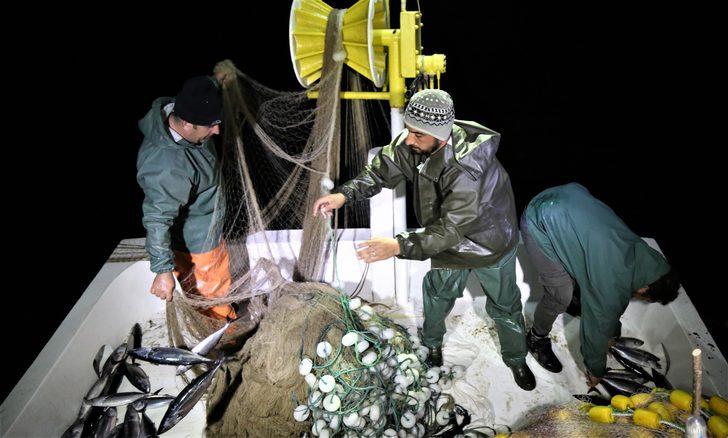 Karadeniz'de uzatma ağları palamutla doldu G3