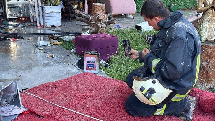 Antalya'da iş yerinde çıkan yangın hasara neden oldu G2