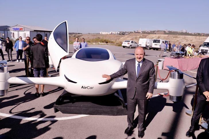 Sanayi ve Teknoloji Bakanı Varank, AirTaxi Dikey Hava Gösterisi'ni izledi: G5