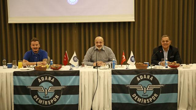 Adana Demirspor Başkanı Sancak, ligde ilk 5'e girmeyi hedeflediklerini söyledi: