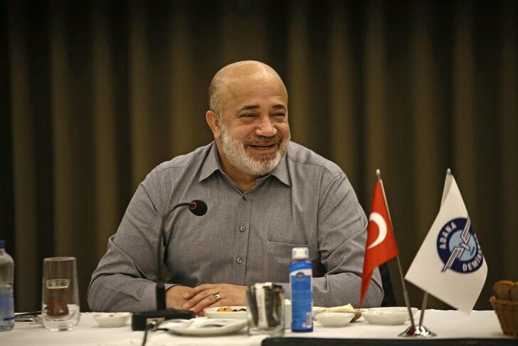 Adana Demirspor Başkanı Sancak, ligde ilk 5'e girmeyi hedeflediklerini söyledi: G3