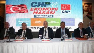 CHP Ekonomi Masası heyeti, Tekirdağ'da iş dünyası temsilcileriyle buluştu