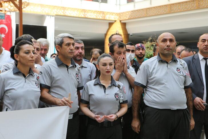 Çorum'da sendikalardan güvenlik görevlisinin hastanede öldürülmesine tepki G2