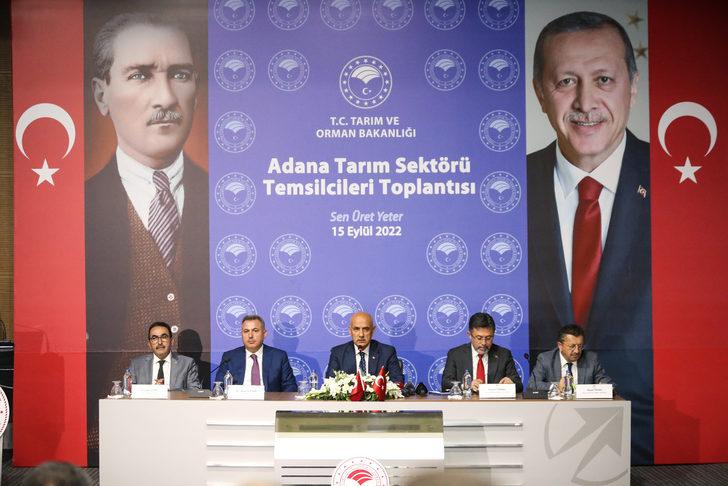 Bakan Kirişci, Adana'da "Tarım Sektörü Temsilcileri Toplantısı"nda konuştu: (2) G2