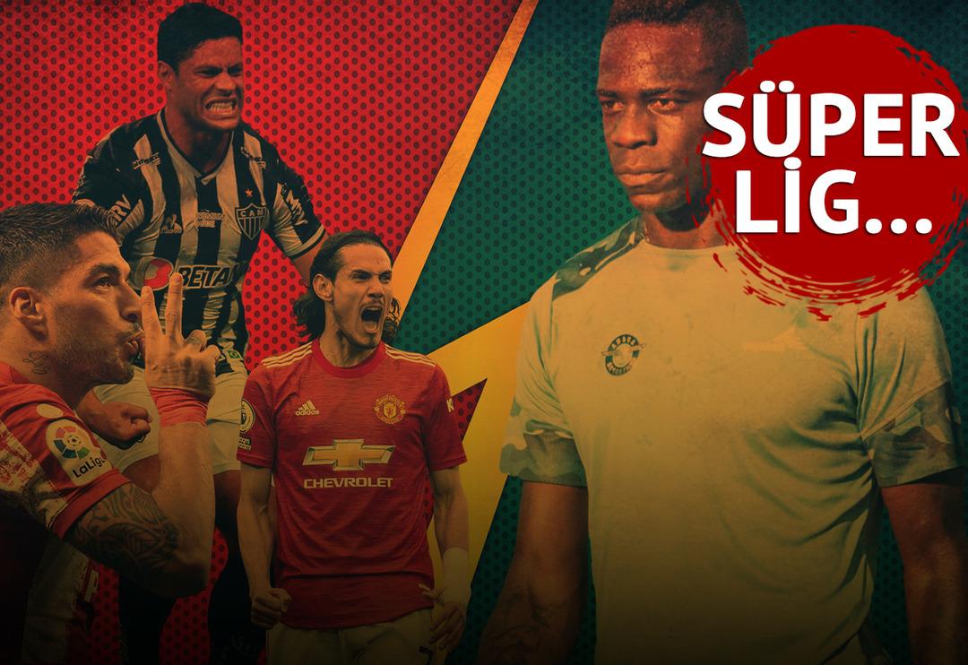 Cavani, Suarez, Hulk... 'S&uuml;per Lig'e gelmelerine Balotelli engel oldu!'