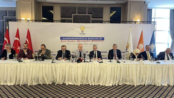 AK Parti'li Kurtulmuş, Kahramanmaraş'ta sivil toplum kuruluşları buluşmasında konuştu: G1