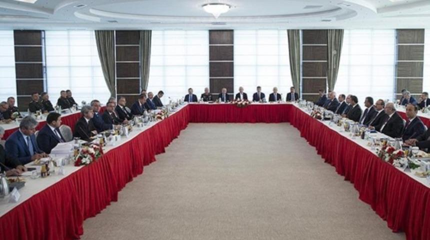 22 valinin katıldığı güvenlik toplantısı sona erdi