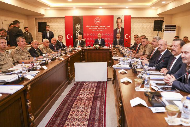 İçişleri Bakanı Soylu, Van'da Güvenlik Toplantısı'na katıldı: G3