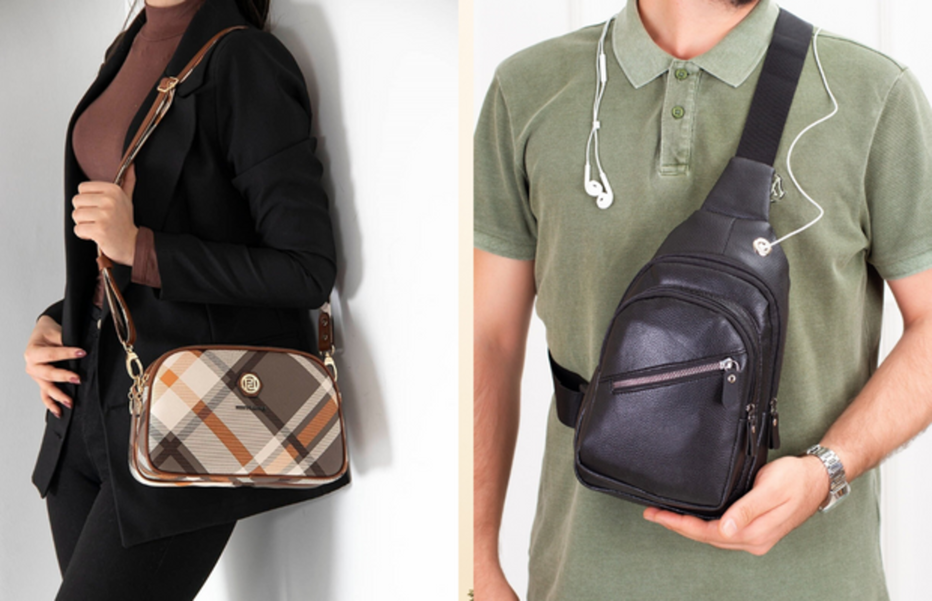 Sırt çantası taşımak istemeyenler için çapraz çanta modelleri