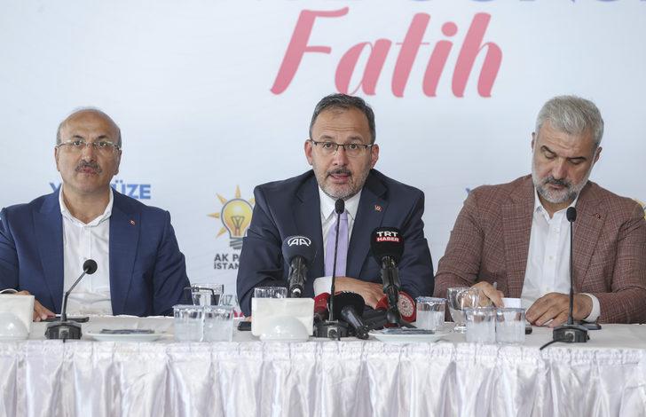 Bakan Kasapoğlu, İstanbul'da "Yüz Yüze 100 Gün" programına katıldı G3