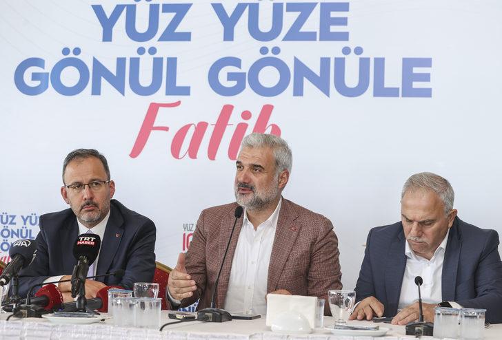 Bakan Kasapoğlu, İstanbul'da "Yüz Yüze 100 Gün" programına katıldı G4