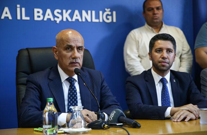 Bakan Vahit Kirişci, AK Parti Adana İl Başkanlığını ziyaretinde konuştu: G3
