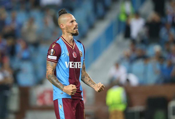 Son dakika: Trabzonspor, Avrupa'da nefes aldı! Trezeguet'nin şovu Kızılyıldız'a yetti... G4