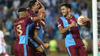 Son dakika: Trabzonspor, Avrupa'da nefes aldı! Trezeguet'nin şovu Kızılyıldız'a yetti...